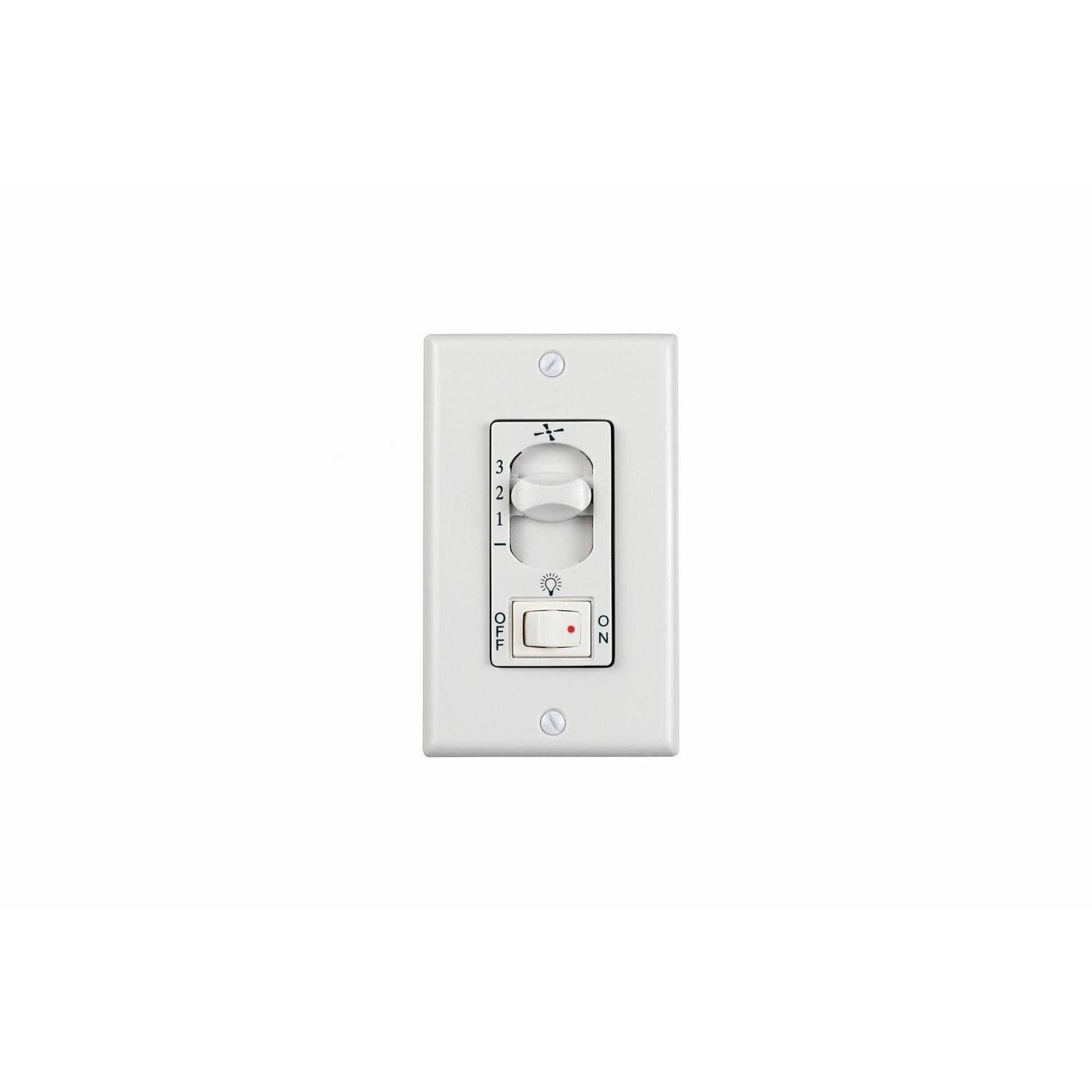 Visual Comfort Fan Collection - 4-Speed Fan / Light Wall Control - ESSWC-5-WH | Montreal Lighting & Hardware