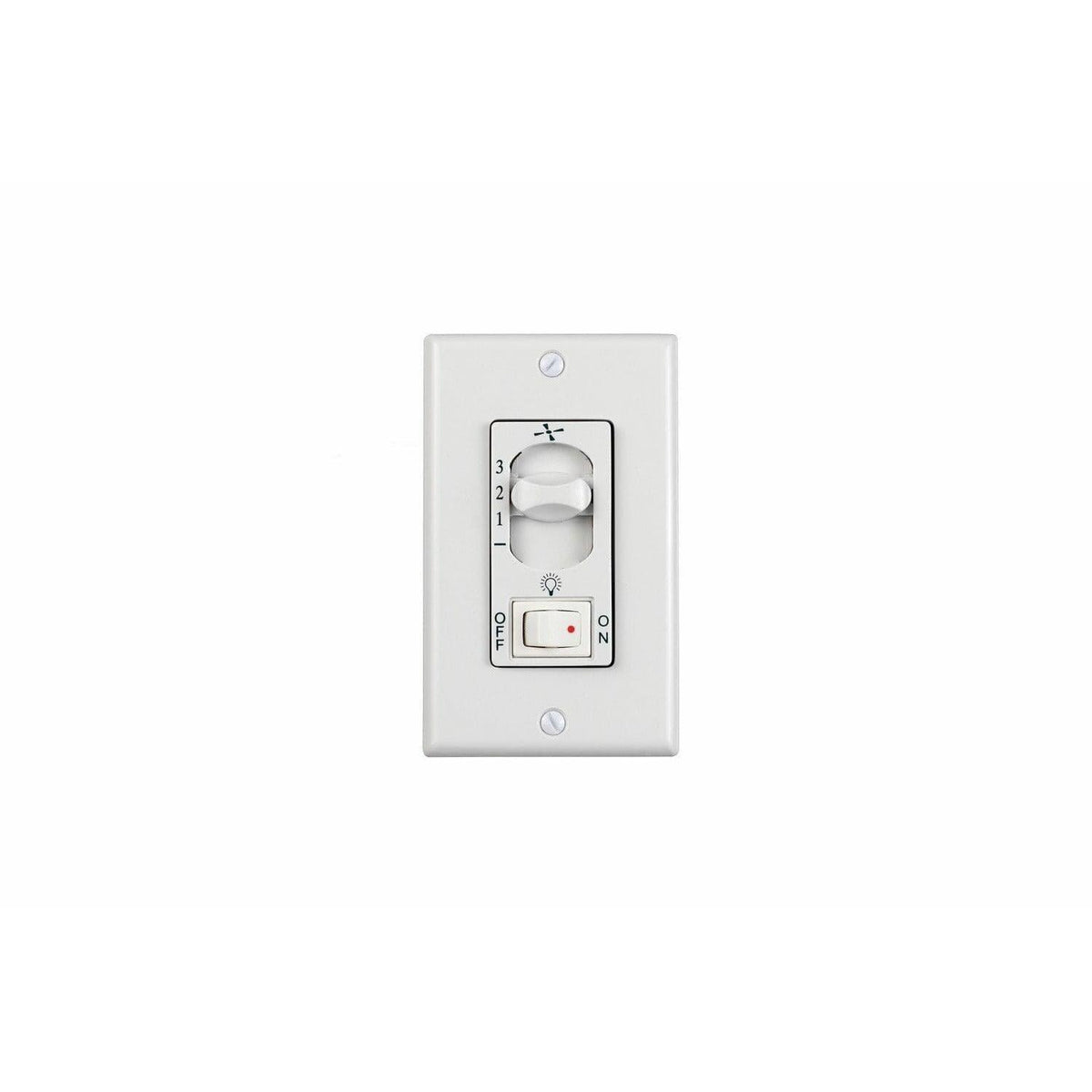 Visual Comfort Fan Collection - 4-Speed Fan / Light Wall Control - ESSWC-5-WH | Montreal Lighting & Hardware