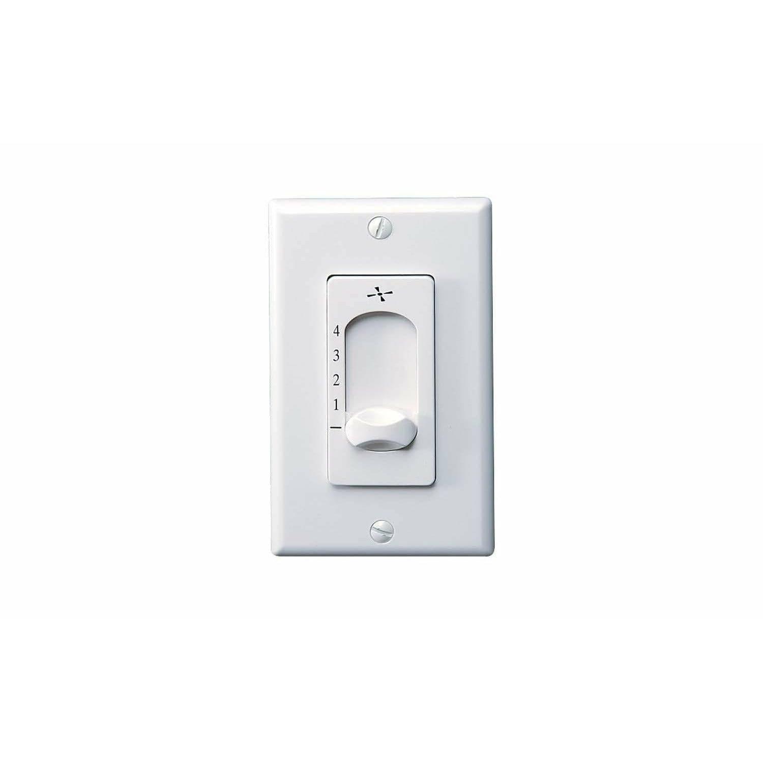 Visual Comfort Fan Collection - 4-Speed Fan Wall Control - ESSWC-3-WH | Montreal Lighting & Hardware