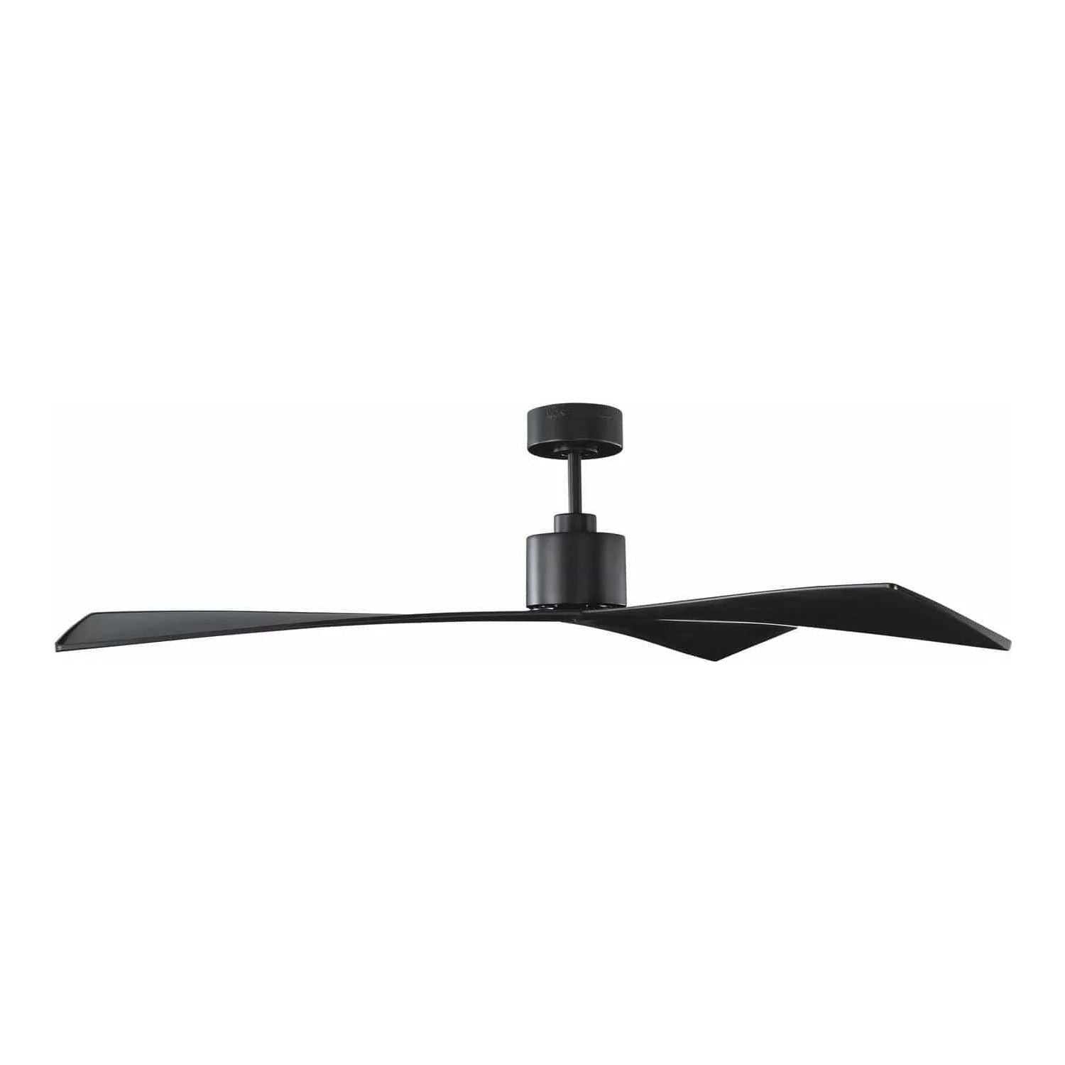 Visual Comfort Fan Collection - Adler 60" Ceiling Fan - 3ADR60BKBK | Montreal Lighting & Hardware