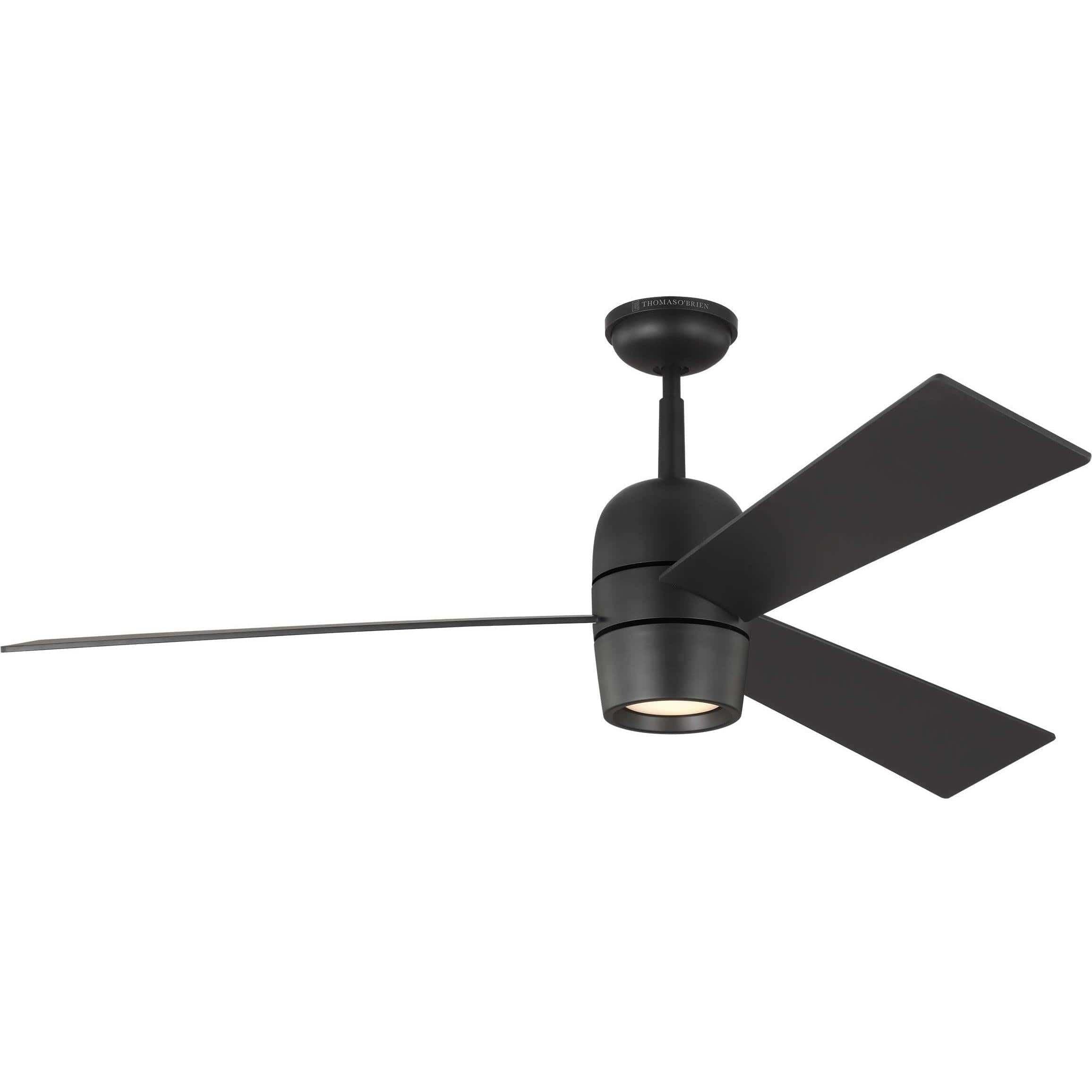Visual Comfort Fan Collection - Alba LED 60" Ceiling Fan - 3ALBR60MBKD | Montreal Lighting & Hardware