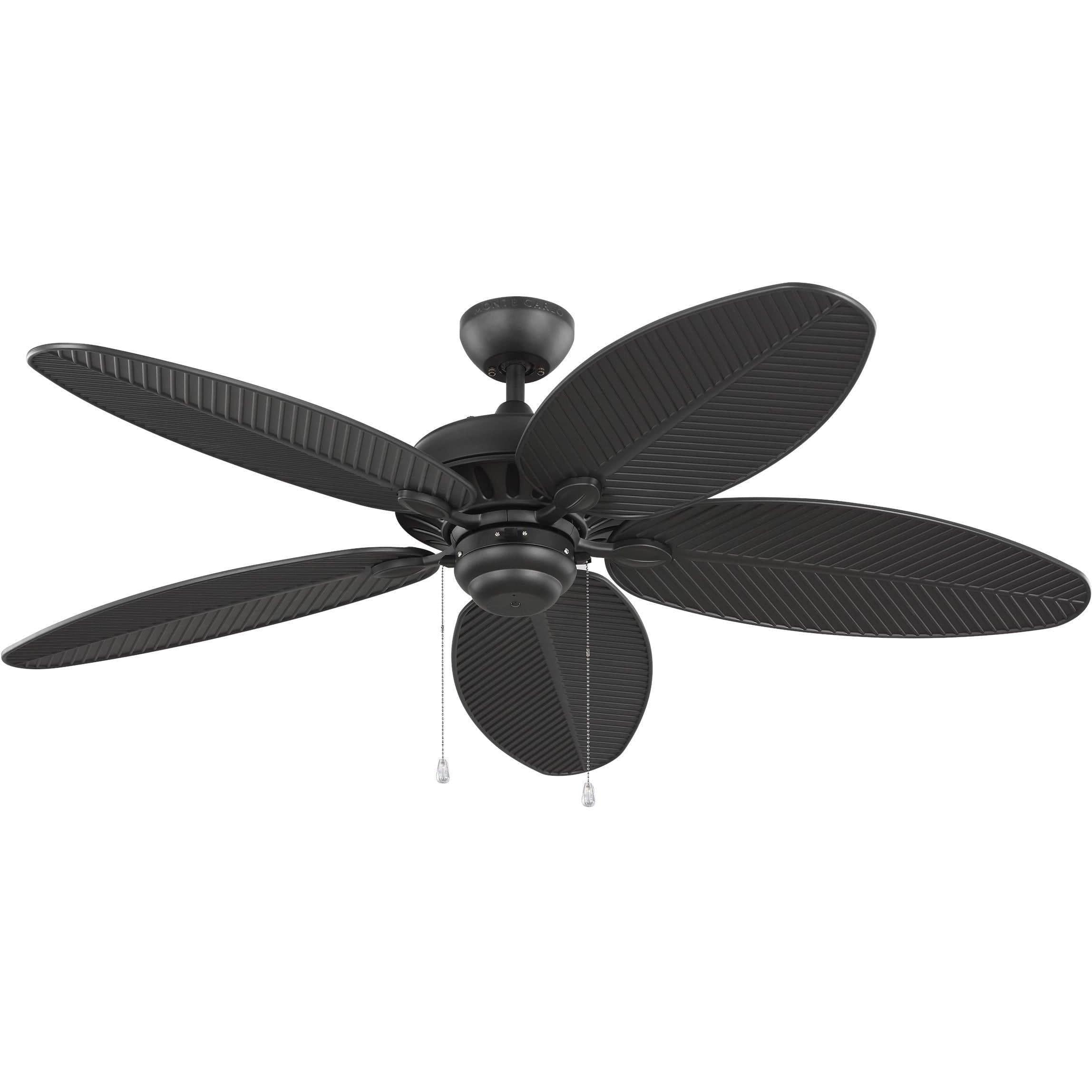 Visual Comfort Fan Collection - Cruise 52" Outdoor Ceiling Fan - 5CU52BK | Montreal Lighting & Hardware