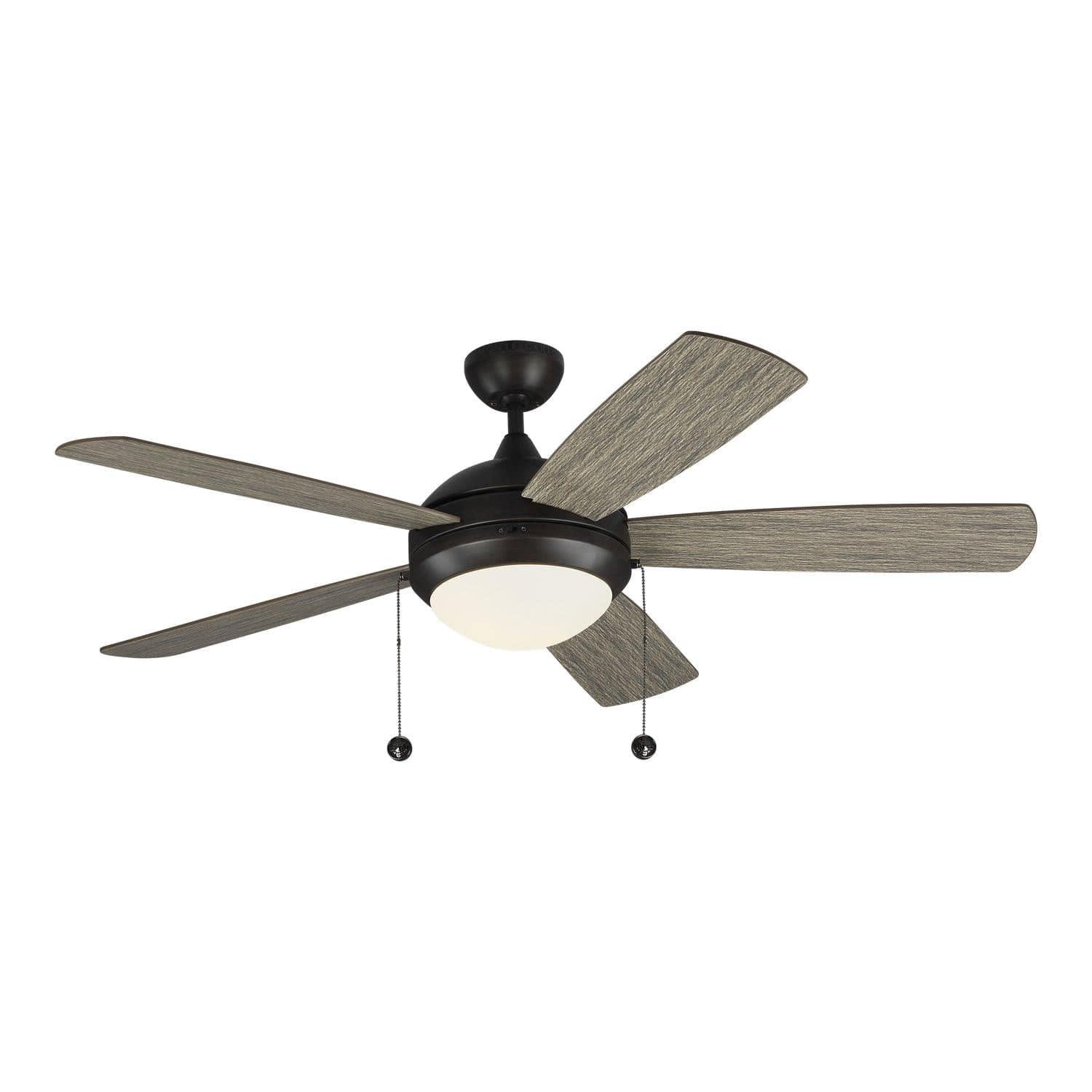 Visual Comfort Fan Collection - Discus Classic 52" Ceiling Fan - 5DIC52AGPD-V1 | Montreal Lighting & Hardware