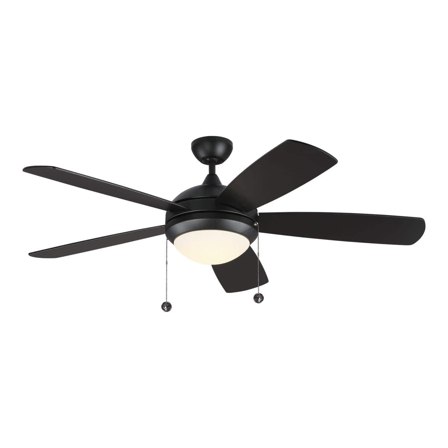 Visual Comfort Fan Collection - Discus Classic 52" Ceiling Fan - 5DIC52BKD-V1 | Montreal Lighting & Hardware