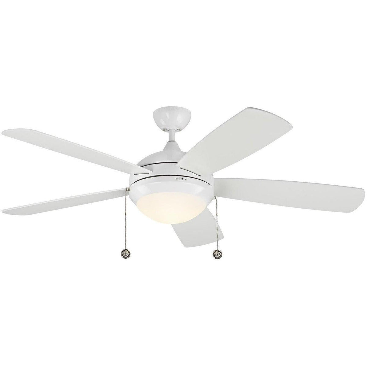 Visual Comfort Fan Collection - Discus Classic 52" Ceiling Fan - 5DIC52WHD-V1 | Montreal Lighting & Hardware