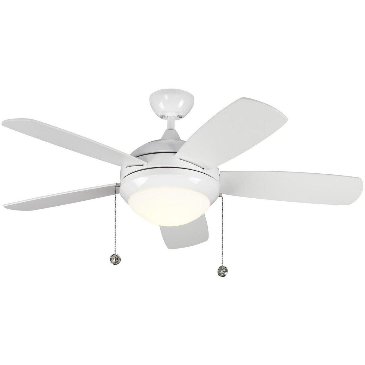 Visual Comfort Fan Collection - Discus Classic II 44" Ceiling Fan - 5DIC44WHD-V1 | Montreal Lighting & Hardware