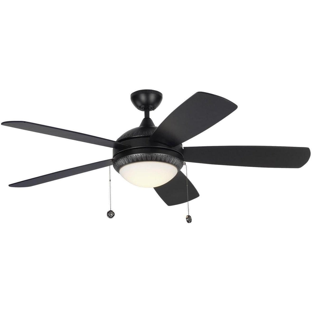 Visual Comfort Fan Collection - Discus Ornate 52" Ceiling Fan - 5DIO52BKD | Montreal Lighting & Hardware