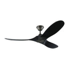 Visual Comfort Fan Collection - Maverick Ceiling Fan - 3MAVR52BKBK | Montreal Lighting & Hardware