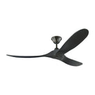 Visual Comfort Fan Collection - Maverick Ceiling Fan - 3MAVR60BKBK | Montreal Lighting & Hardware