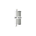 Confort visuel Ventilateur  Collection - Tige de suspension minimaliste - DRM24BS | Montreal Luminaire & Quincaillerie