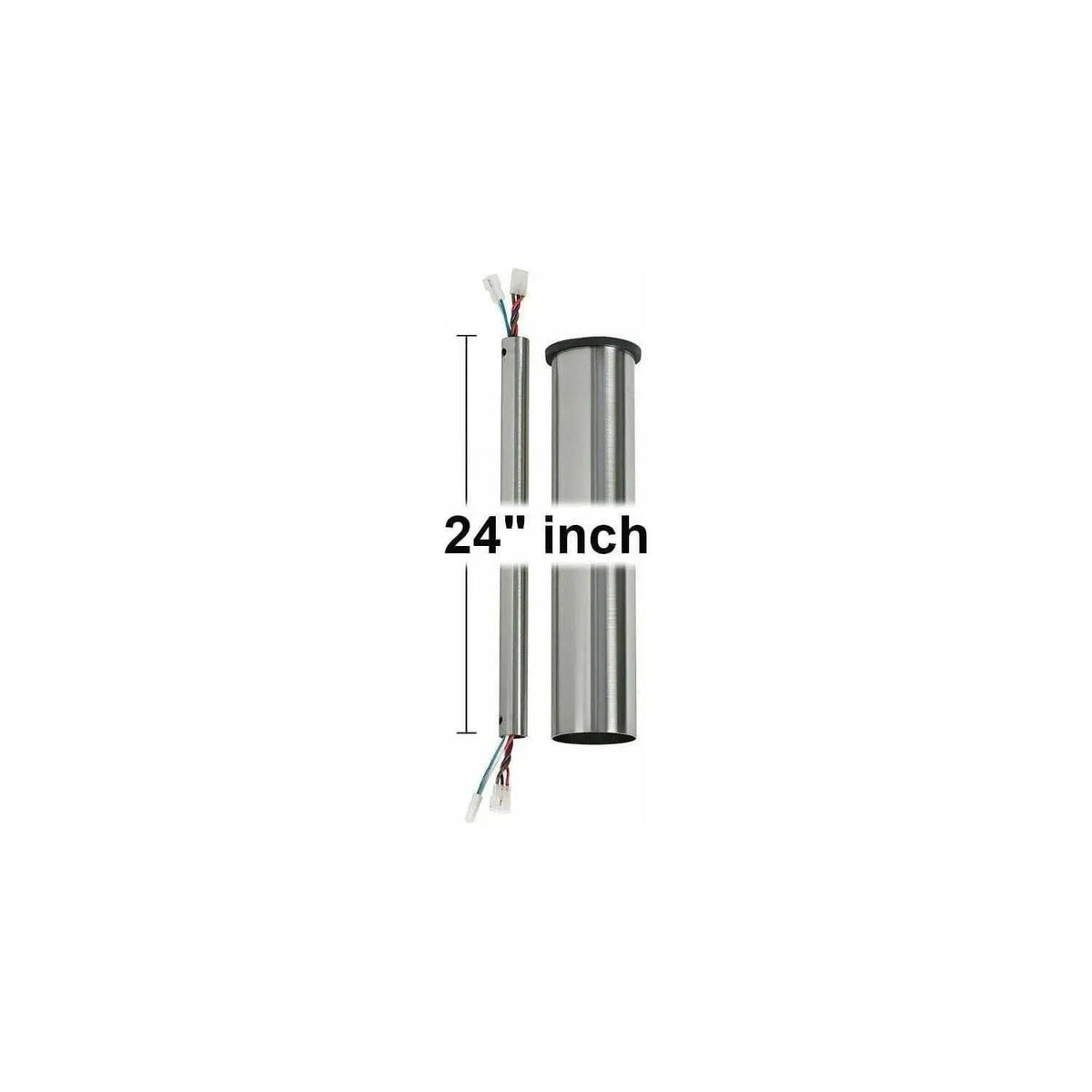 Visual Comfort Fan Collection - Minimalist Downrod - DRM24BS | Montreal Lighting & Hardware