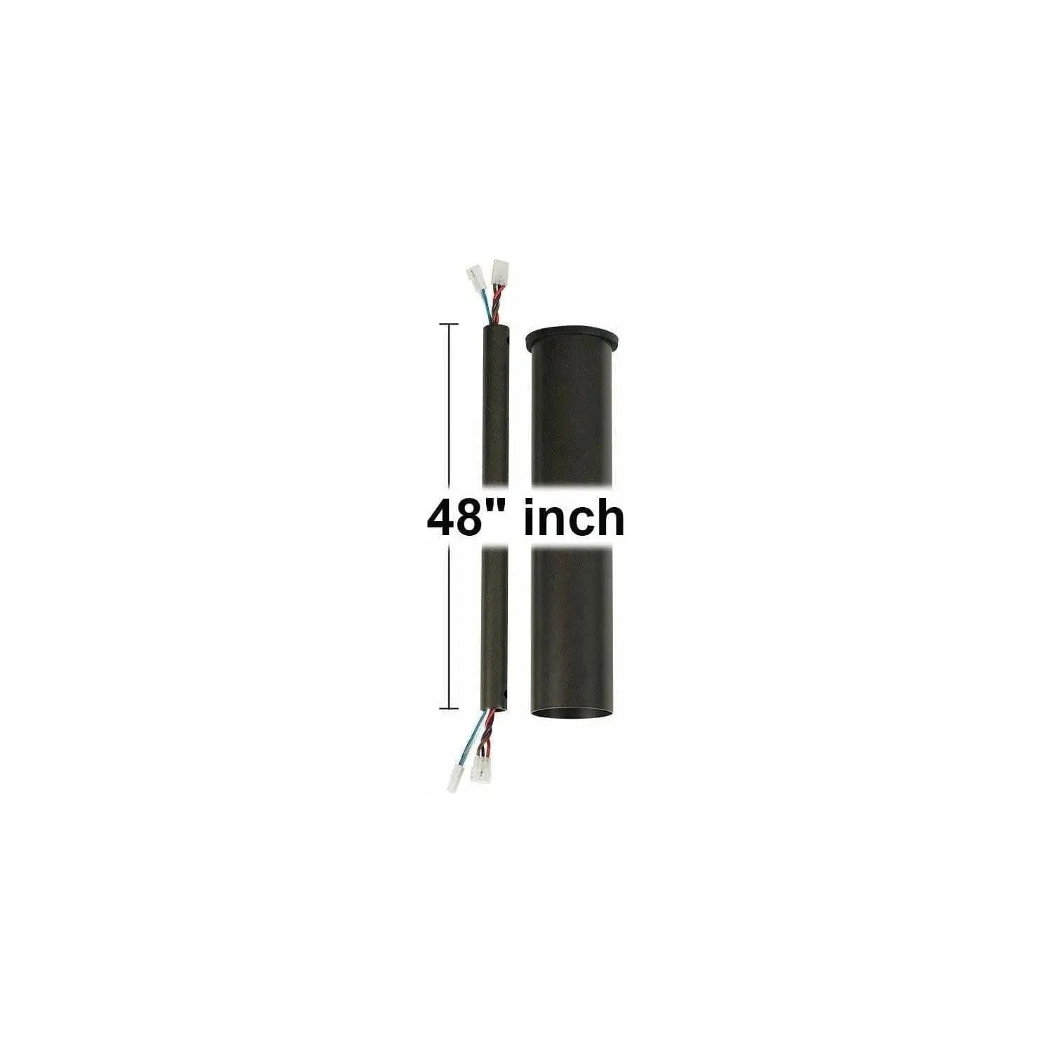 Visual Comfort Fan Collection - Minimalist Downrod - DRM48BZ | Montreal Lighting & Hardware