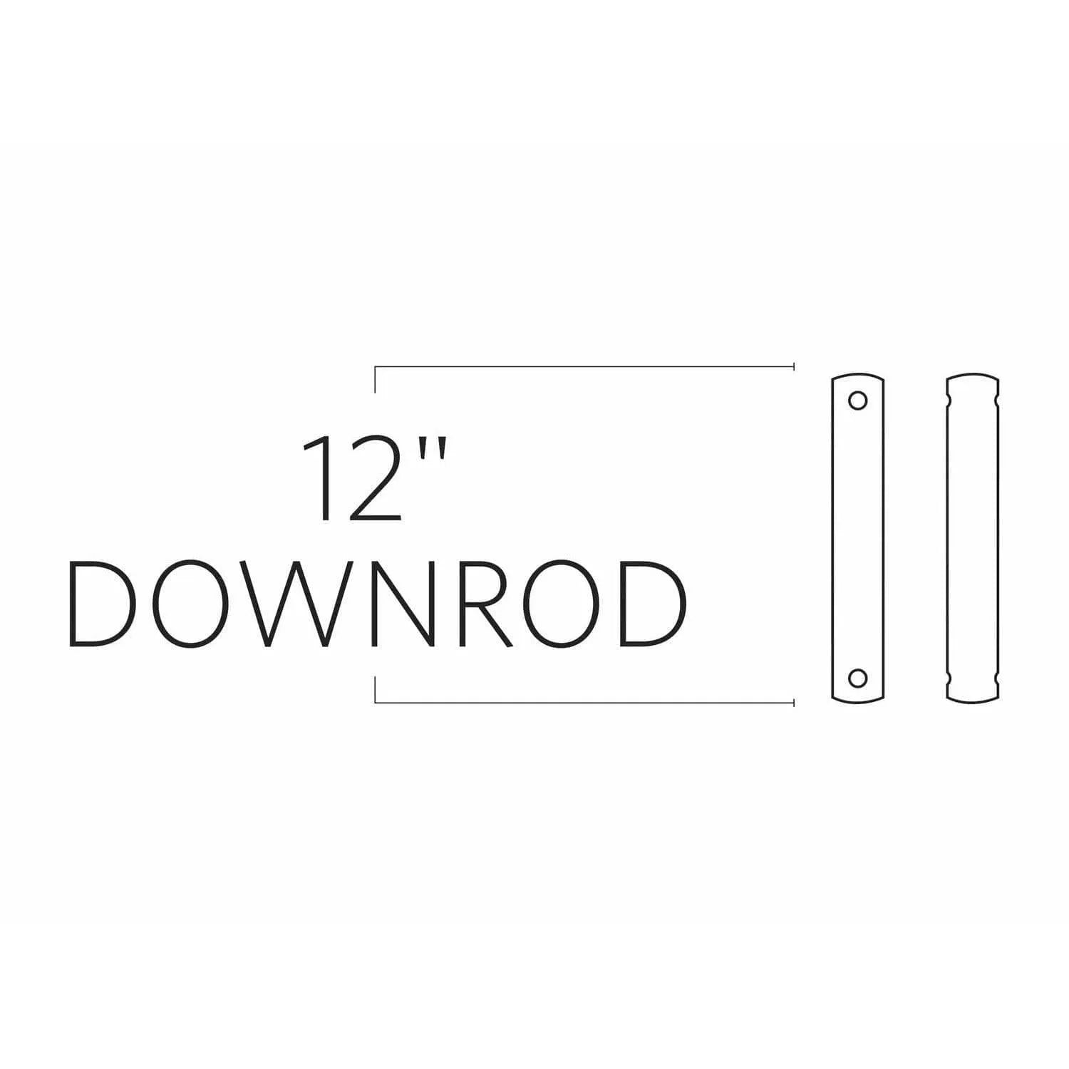 Visual Comfort Fan Collection - Monte Carlo Fan 12" Downrod - DR12HAB | Montreal Lighting & Hardware