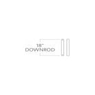 Visual Comfort Fan Collection - Monte Carlo Fan 18" Downrod - DR18BZ | Montreal Lighting & Hardware