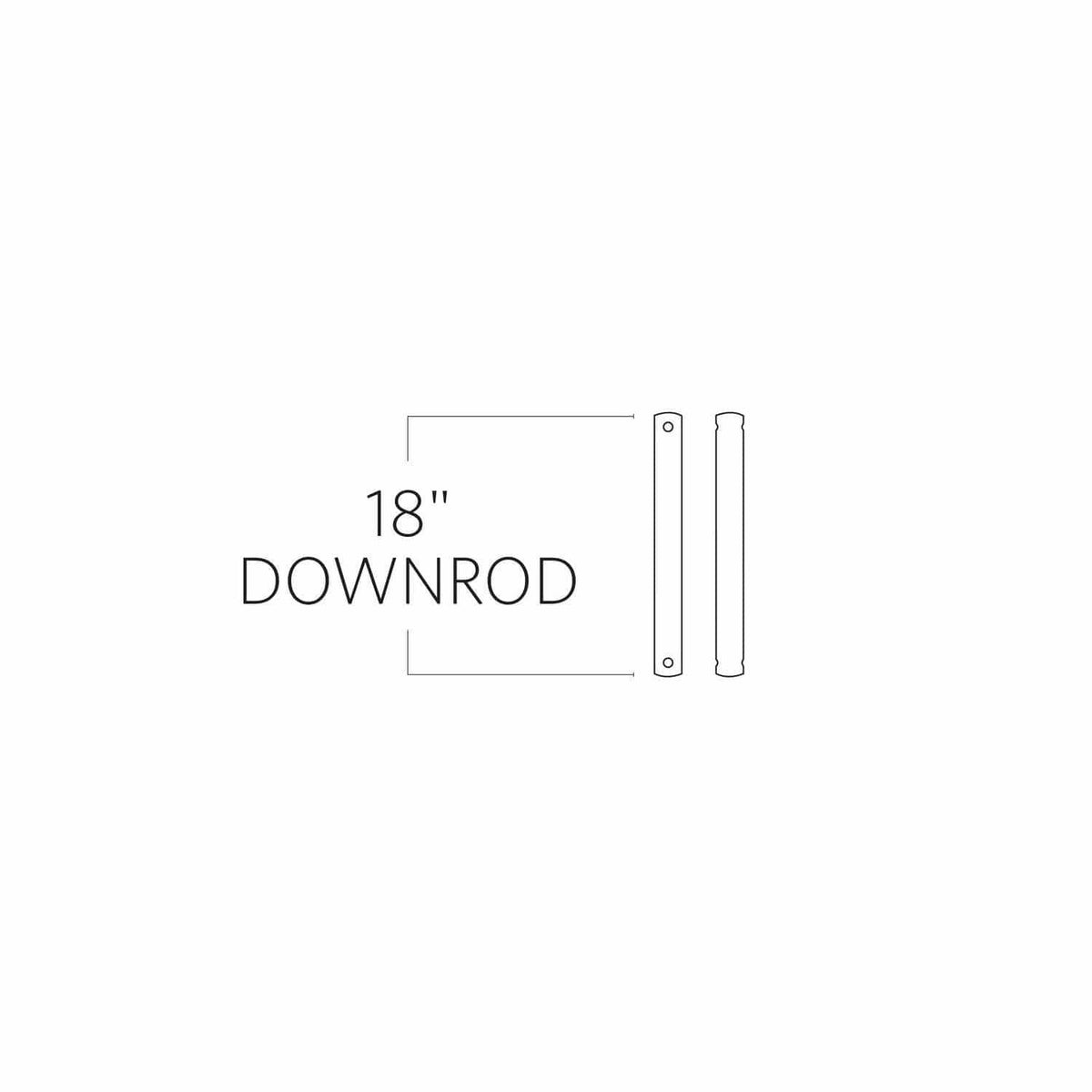 Visual Comfort Fan Collection - Monte Carlo Fan 18" Downrod - DR18KOA | Montreal Lighting & Hardware