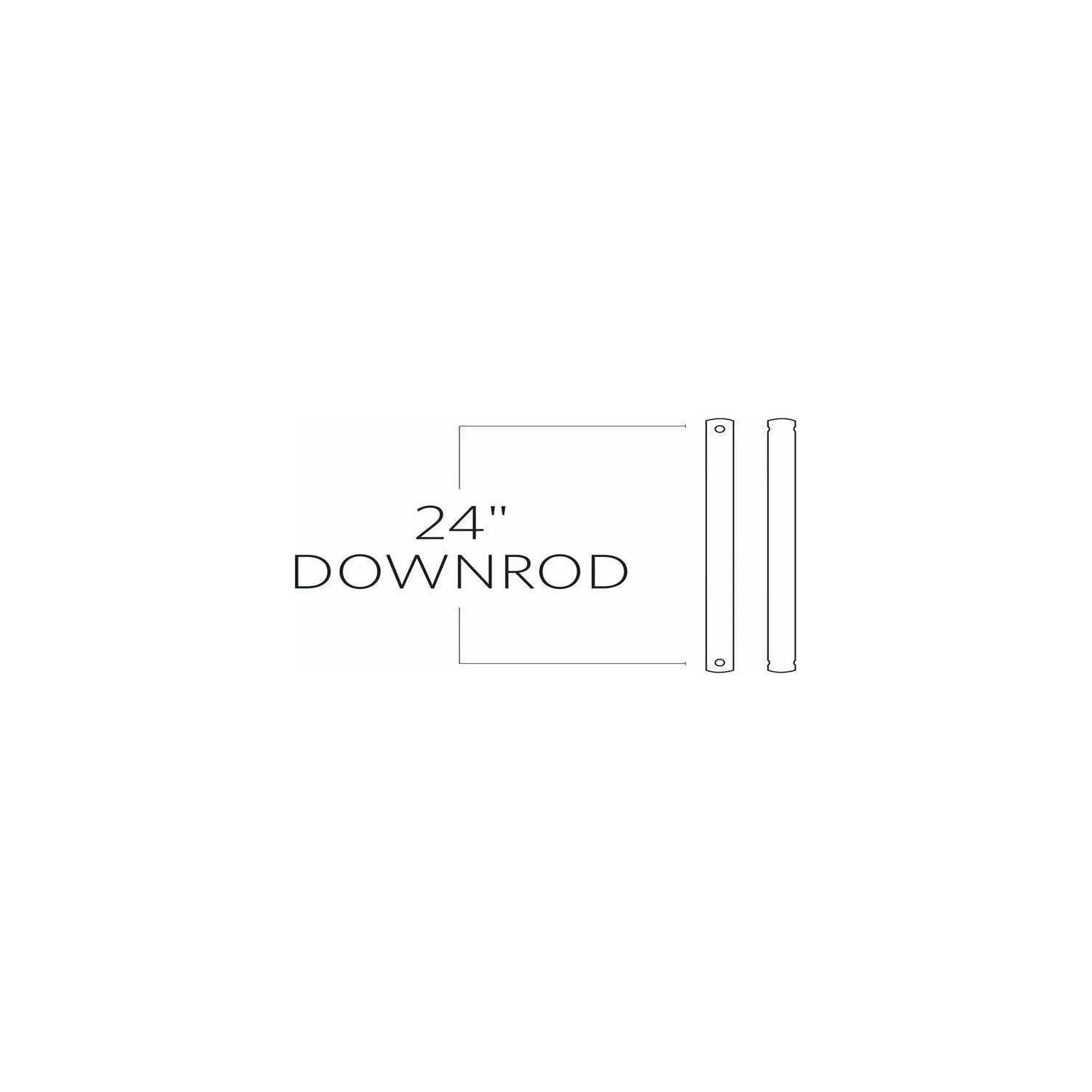 Visual Comfort Fan Collection - Monte Carlo Fan 24" Downrod - DR24BZ | Montreal Lighting & Hardware