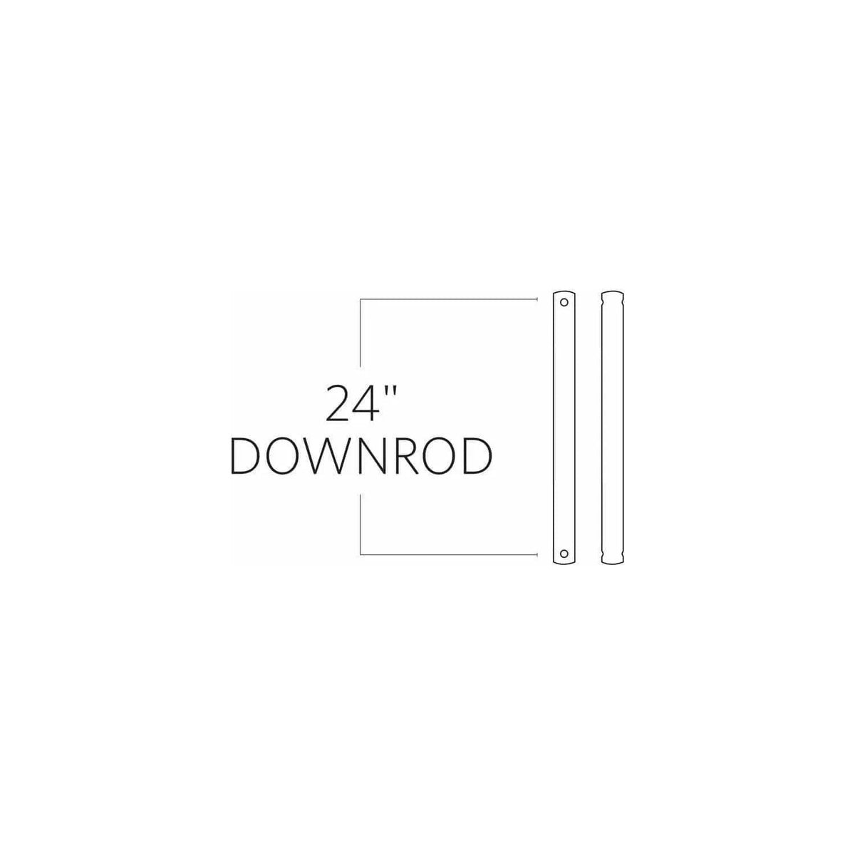 Visual Comfort Fan Collection - Monte Carlo Fan 24" Downrod - DR24CH | Montreal Lighting & Hardware