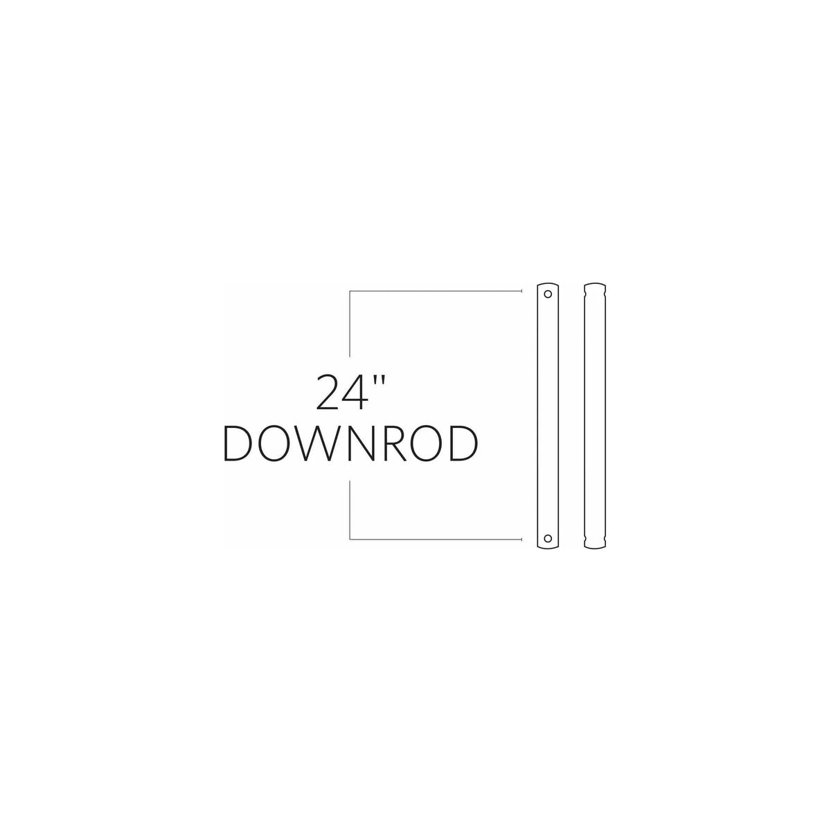 Visual Comfort Fan Collection - Monte Carlo Fan 24" Downrod - DR24SN | Montreal Lighting & Hardware