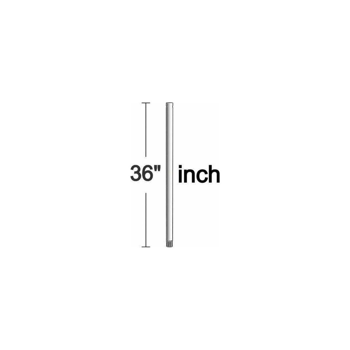 Visual Comfort Fan Collection - Monte Carlo Fan 36" Downrod - DR36PN | Montreal Lighting & Hardware