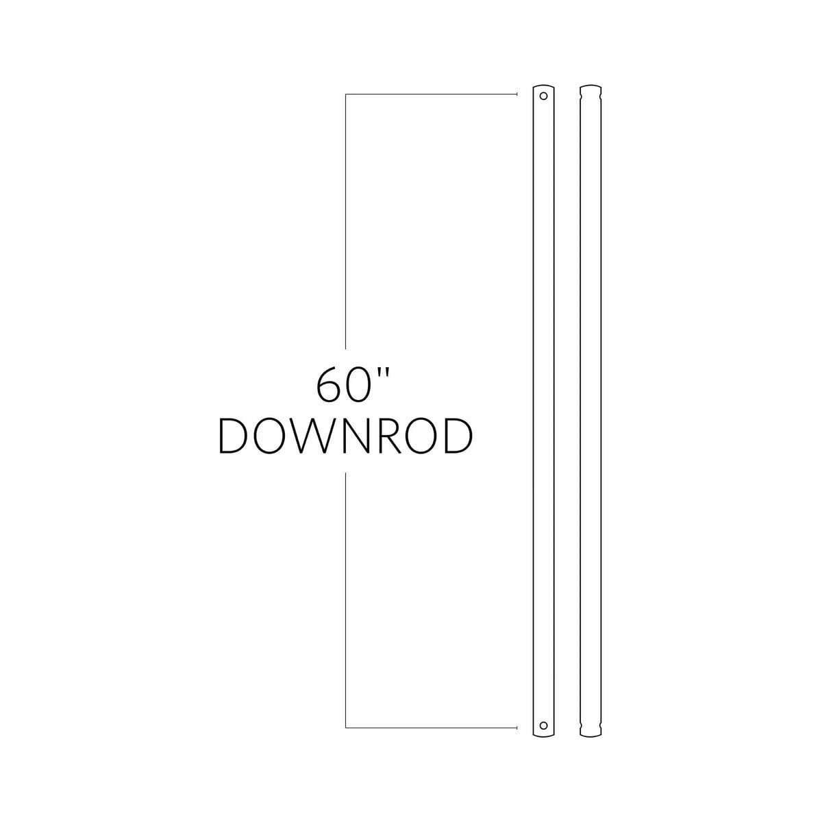 Visual Comfort Fan Collection - Monte Carlo Fan 60" Downrod - DR60SN | Montreal Lighting & Hardware