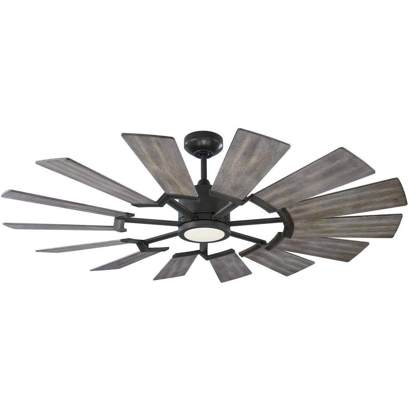 Visual Comfort Fan Collection - Prairie Ceiling Fan - 14PRR52AGPD | Montreal Lighting & Hardware