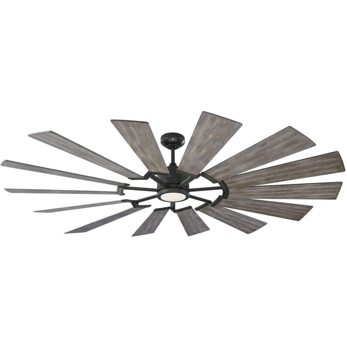 Visual Comfort Fan Collection - Prairie Ceiling Fan - 14PRR72AGPD | Montreal Lighting & Hardware