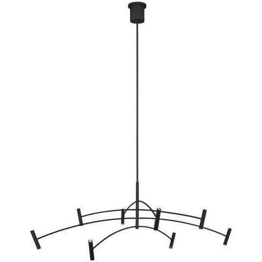 Visual Comfort Modern Collection - Aerial LED Chandelier - 700ARL60B-LED930 | Montreal Lighting & Hardware