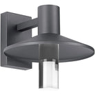 Visual Comfort Modern Collection - Ash 12 LED Outdoor Wall Mount - 700OWASHH92712CHUNV | Montreal Lighting & Hardware