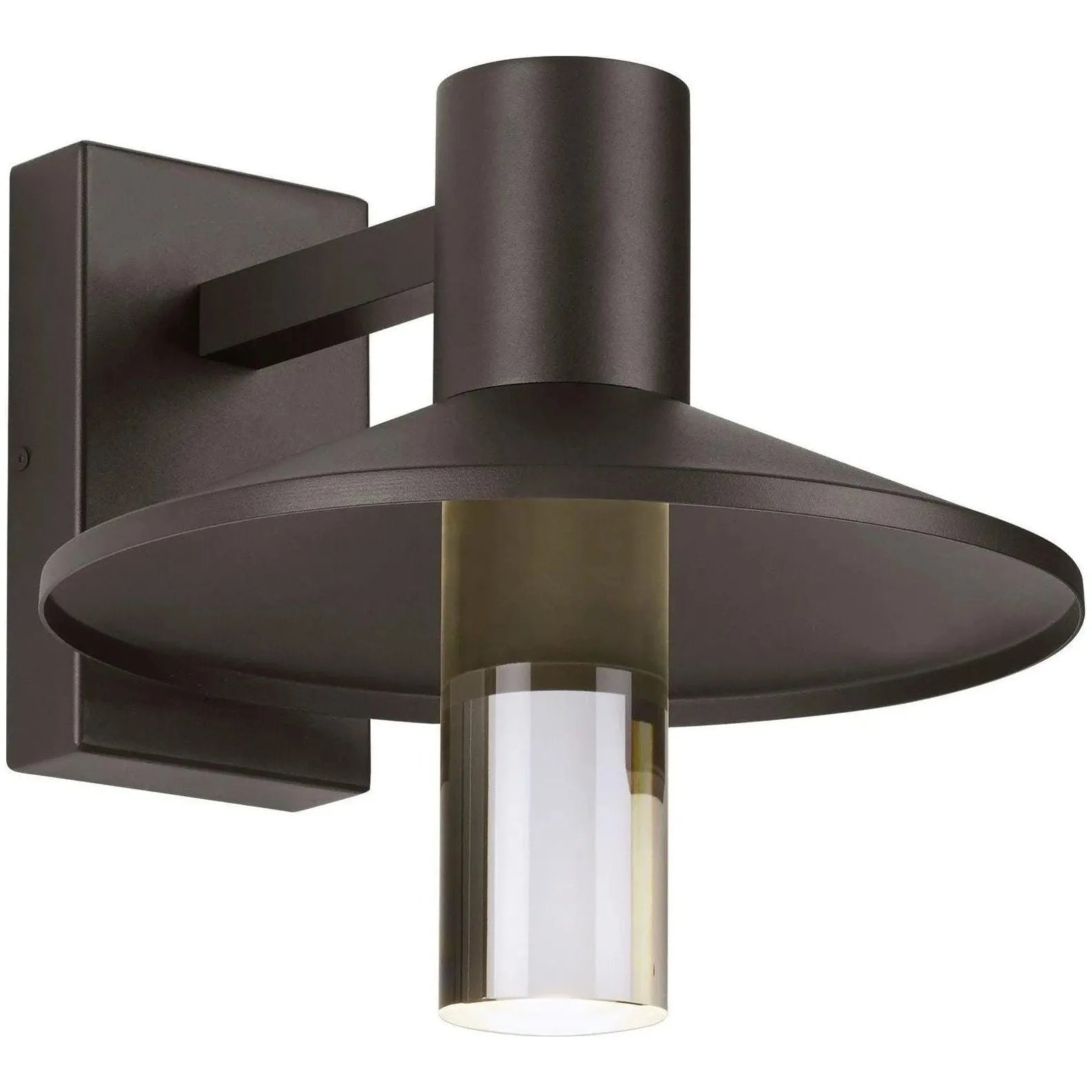 Visual Comfort Modern Collection - Ash 12 LED Outdoor Wall Mount - 700OWASHH92712CHUNV | Montreal Lighting & Hardware