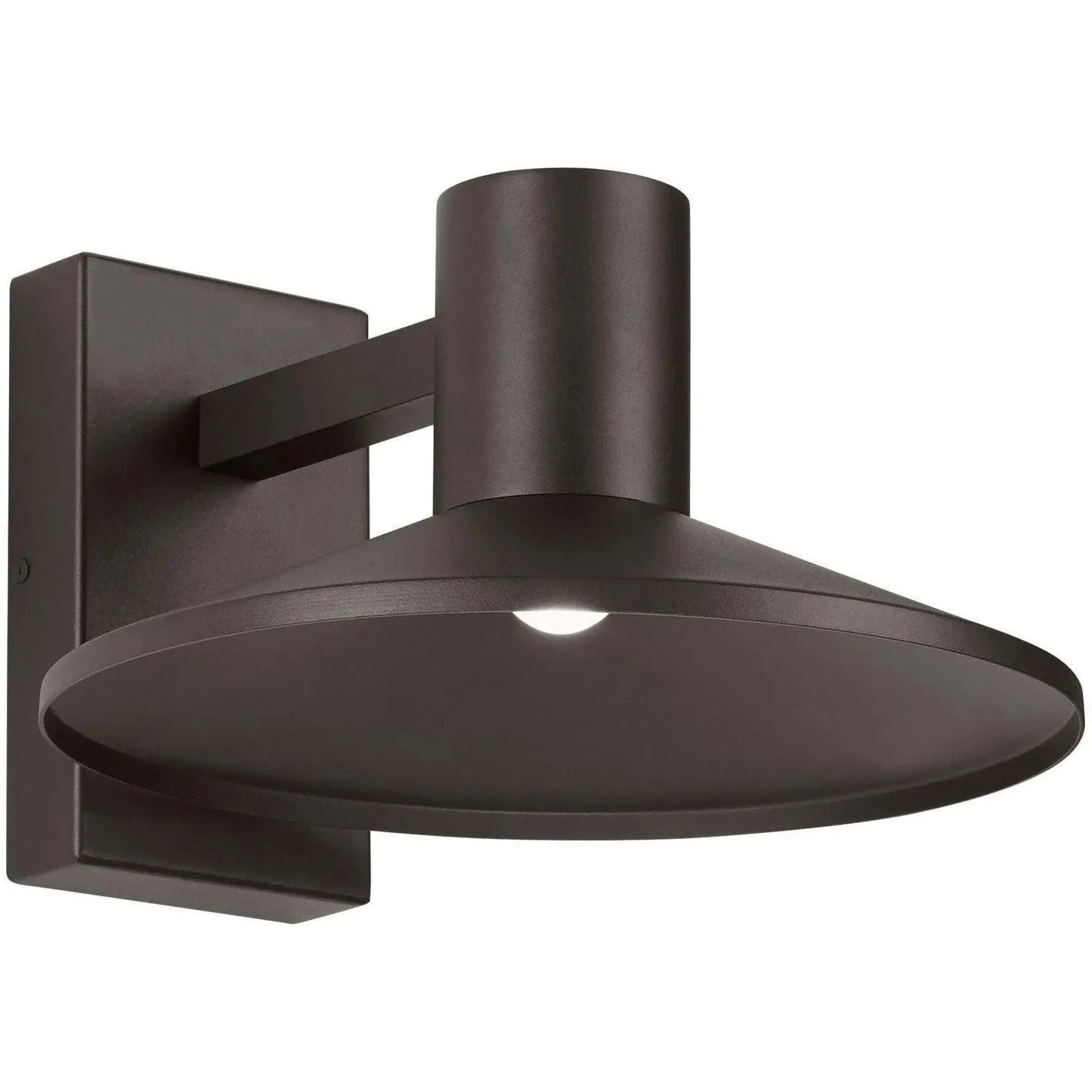 Visual Comfort Modern Collection - Ash 12 LED Outdoor Wall Mount - 700OWASHH92712DZUNV | Montreal Lighting & Hardware
