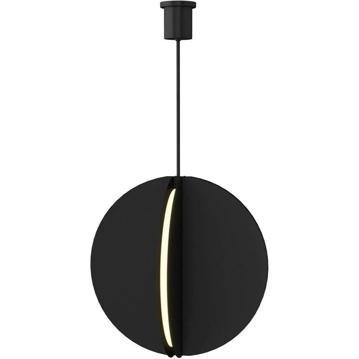Visual Comfort Modern Collection - Bau LED Pendant - 700TDBAU28B-LED930 | Montreal Lighting & Hardware