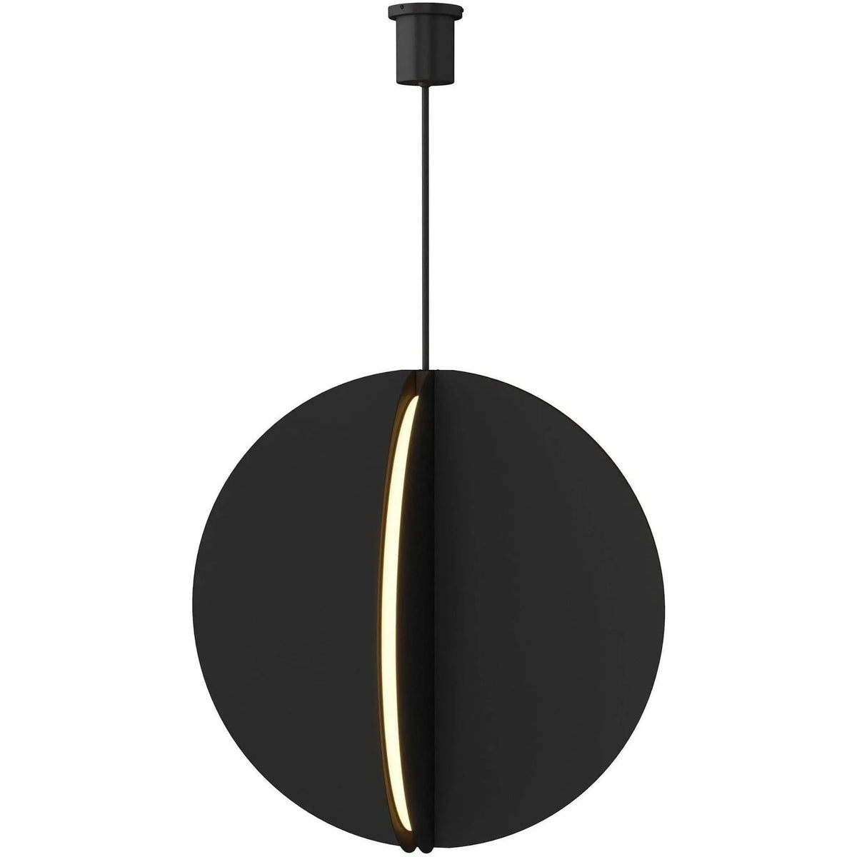 Visual Comfort Modern Collection - Bau LED Pendant - 700TDBAU36B-LED930 | Montreal Lighting & Hardware