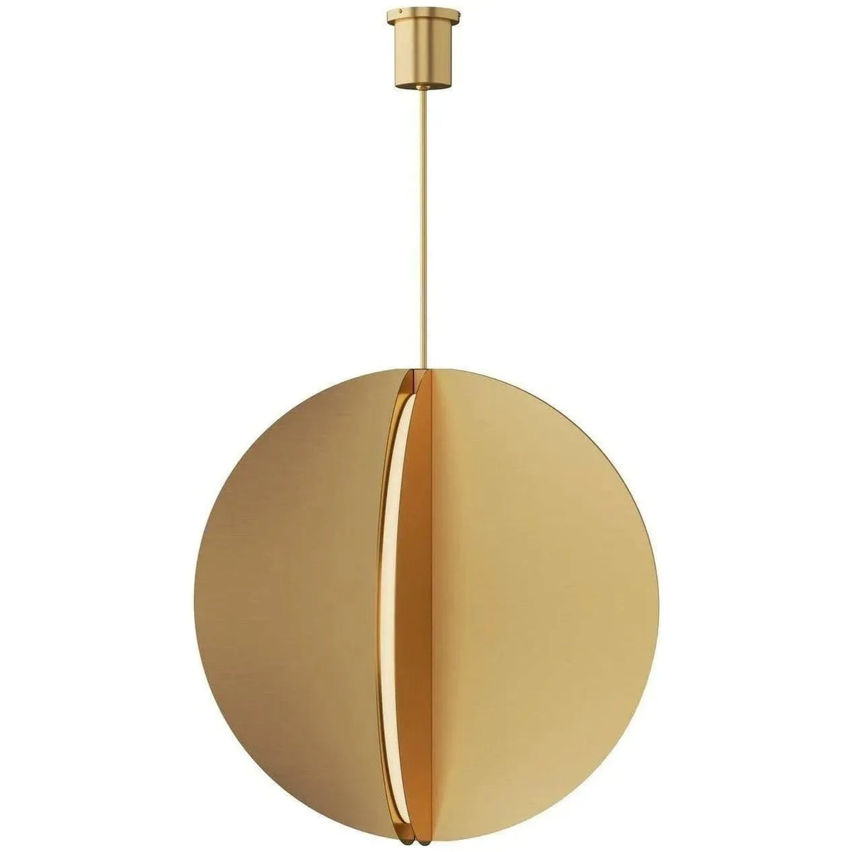 Visual Comfort Modern Collection - Bau LED Pendant - 700TDBAU36NB-LED930 | Montreal Lighting & Hardware