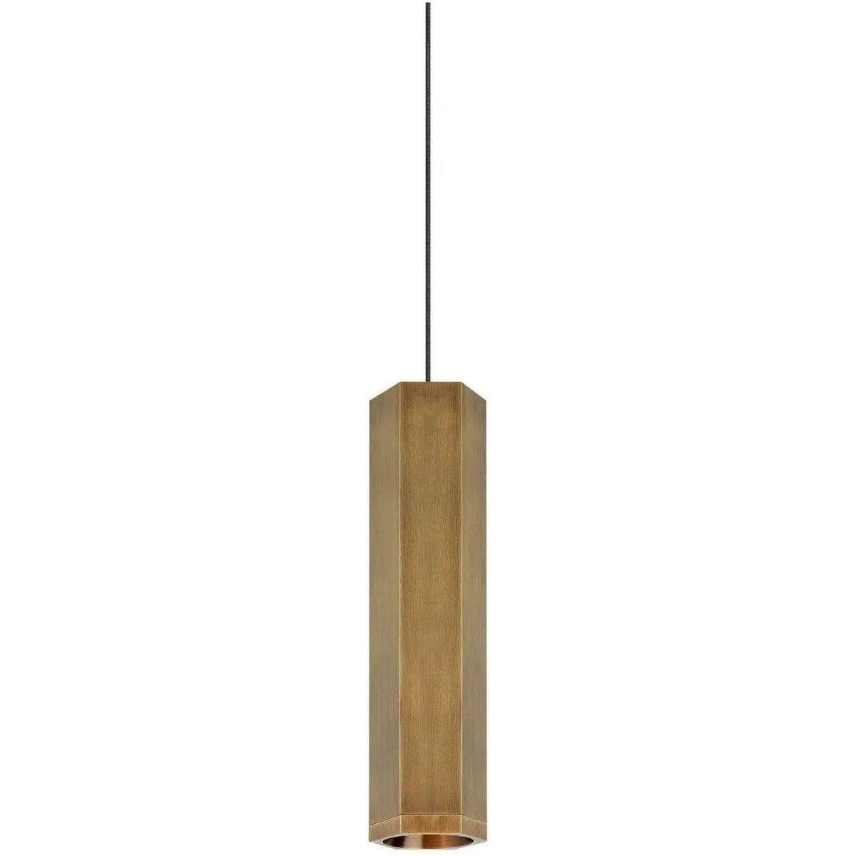 Visual Comfort Modern Collection - Blok Pendant - 700MPBLKSRR-LED930 | Montreal Lighting & Hardware