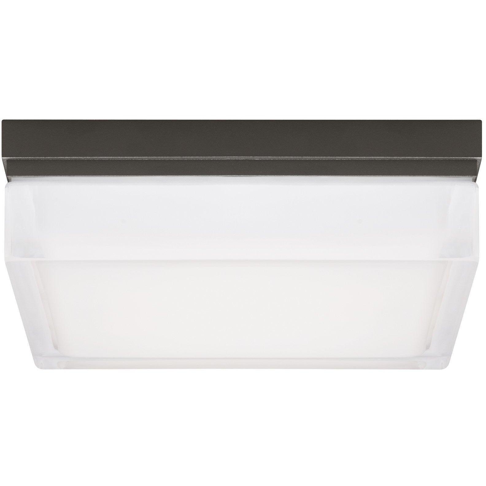 Visual Comfort Modern Collection - Boxie LED Outdoor Wall/Flush Mount - 700OWBXL930Z120 | Montreal Lighting & Hardware