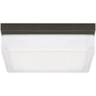 Visual Comfort Modern Collection - Boxie LED Outdoor Wall/Flush Mount - 700OWBXL930Z120 | Montreal Lighting & Hardware