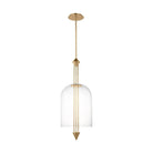 Visual Comfort Modern Collection - Cathedral LED Pendant - SLPD31627CNB | Montreal Lighting & Hardware