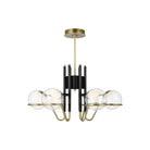 Visual Comfort Modern Collection - Crosby LED Chandelier - 700CRBY6BNB-LED927 | Montreal Lighting & Hardware