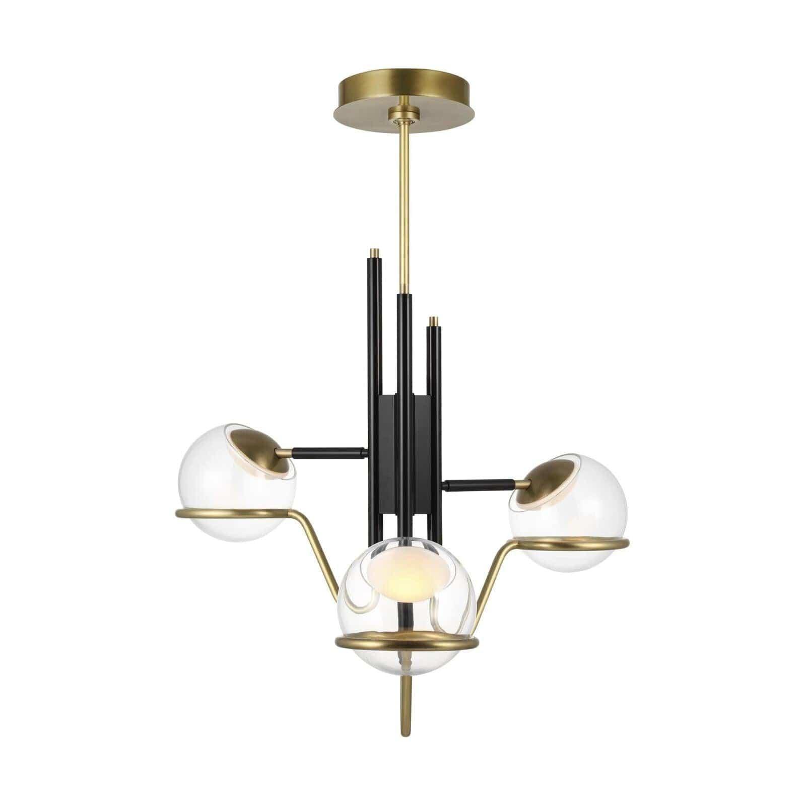 Visual Comfort Modern Collection - Crosby LED Pendant - 700TDCRBY3BNB-LED927 | Montreal Lighting & Hardware