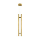 Visual Comfort Modern Collection - Ebell Double LED Pendant - 700TDEBL223NB-LED927 | Montreal Lighting & Hardware