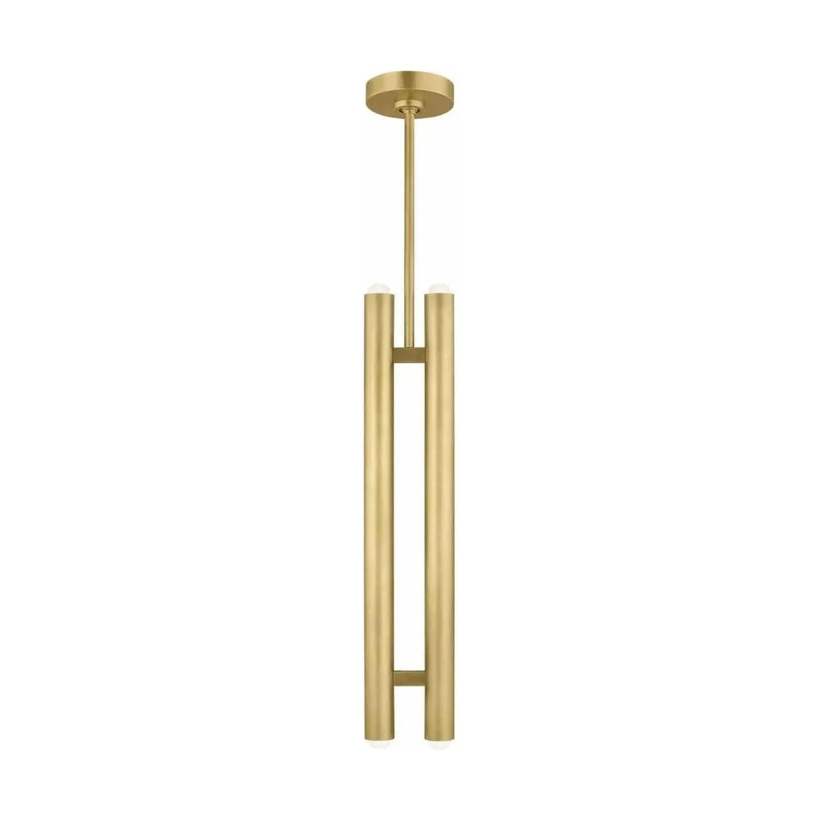 Visual Comfort Modern Collection - Ebell Double LED Pendant - 700TDEBL223NB-LED927 | Montreal Lighting & Hardware