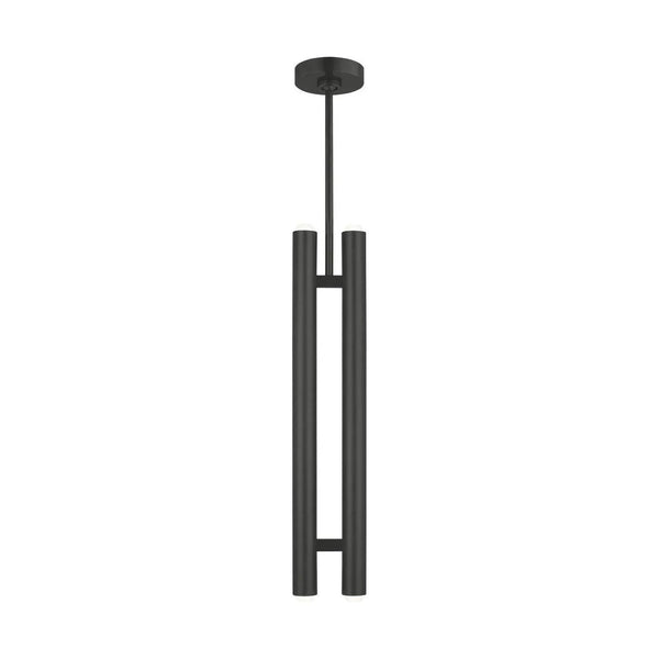Ebell Double LED Suspension Par Visual Comfort Modern | Modèle d'exposition