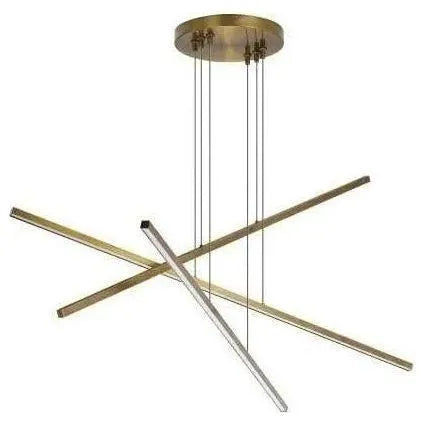 Visual Comfort Modern Collection - Essence Trio LED Linear Suspension - 700LSESN3R-LED930 | Montreal Lighting & Hardware