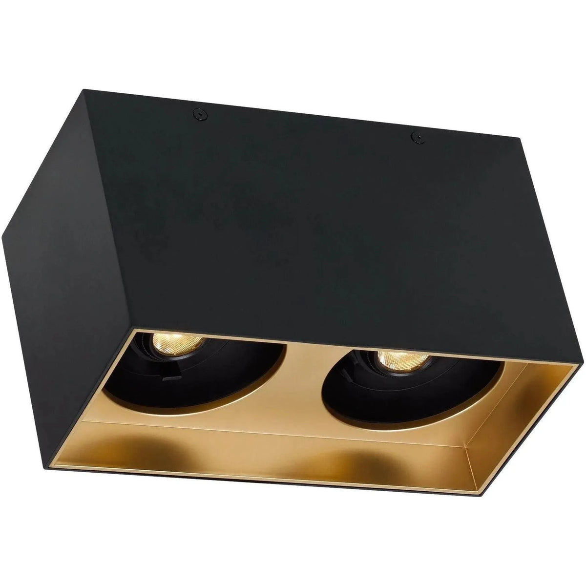 Visual Comfort Modern Collection - Exo 6 Double LED Flush Mount - 700FMEXOD620BG-LED927 | Montreal Lighting & Hardware