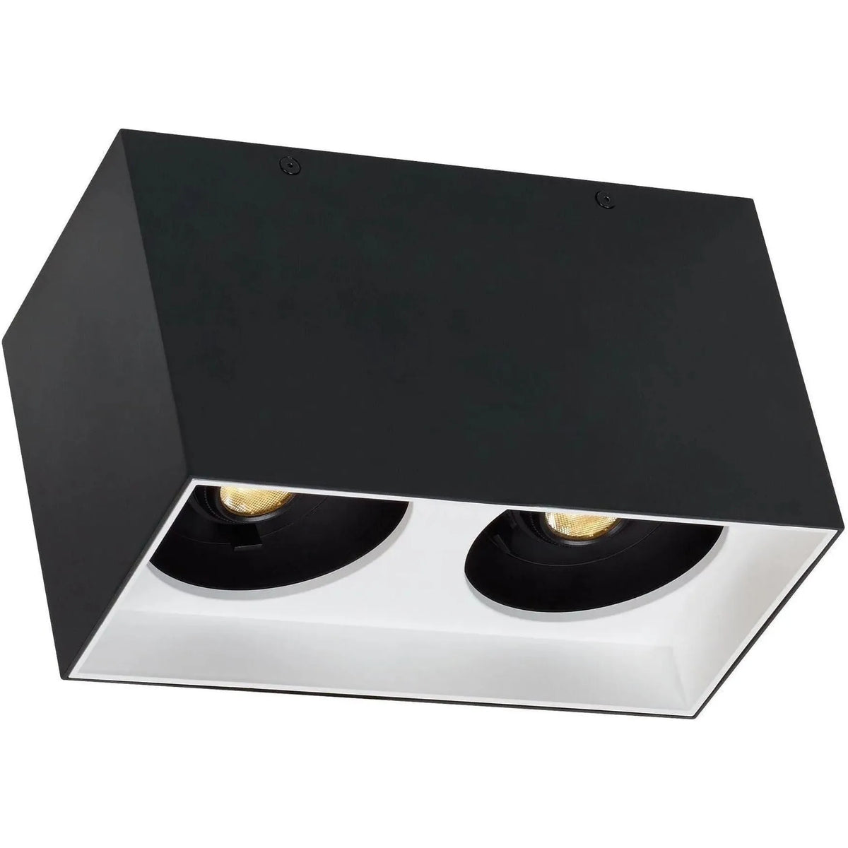 Visual Comfort Modern Collection - Exo 6 Double LED Flush Mount - 700FMEXOD620BW-LED927 | Montreal Lighting & Hardware