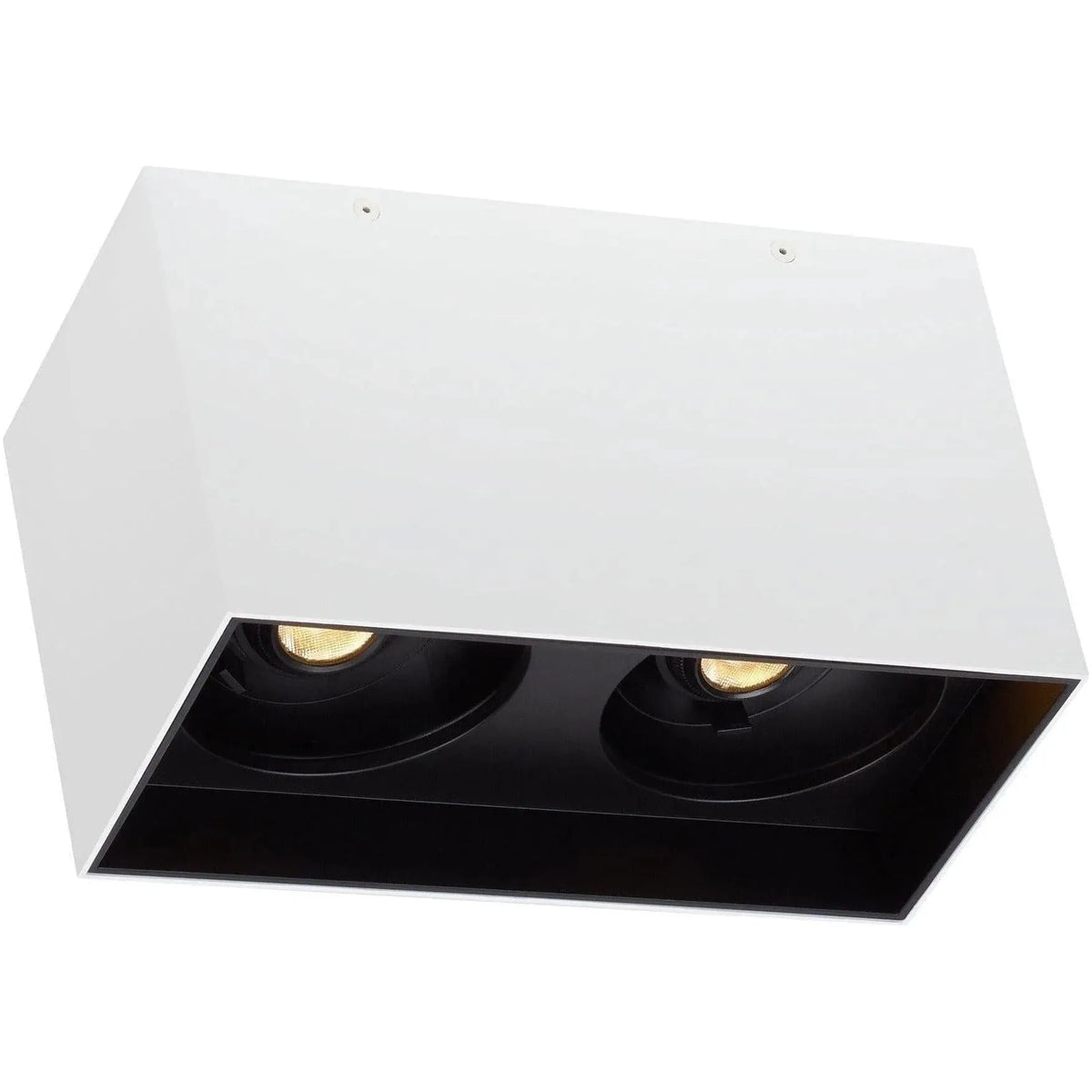 Visual Comfort Modern Collection - Exo 6 Double LED Flush Mount - 700FMEXOD620WB-LED927 | Montreal Lighting & Hardware