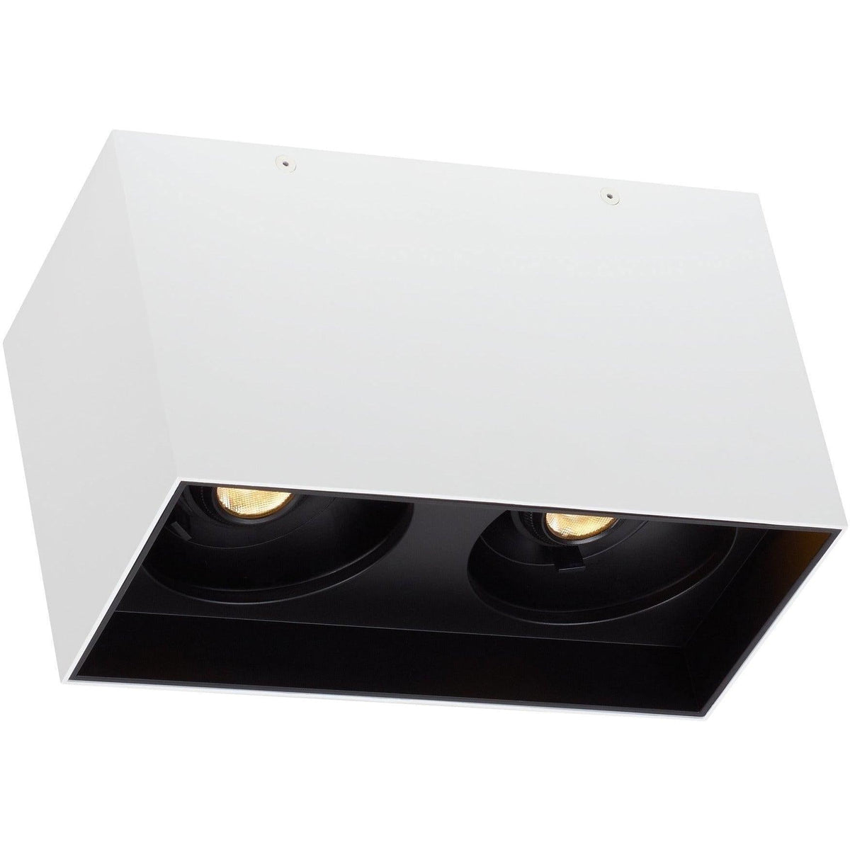 Visual Comfort Modern Collection - Exo 6 Double LED Flush Mount - 700FMEXOD620WB-LED927 | Montreal Lighting & Hardware