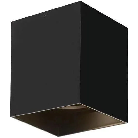 Visual Comfort Modern Collection - Exo 6 LED Flush Mount - 700FMEXO620BB-LED927 | Montreal Lighting & Hardware