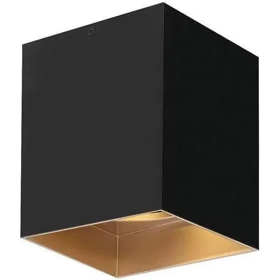 Visual Comfort Modern Collection - Exo 6 LED Flush Mount - 700FMEXO620BB-LED927 | Montreal Lighting & Hardware