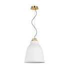Visual Comfort Modern Collection - Forge LED Pendant - SLPD29927WNB | Montreal Lighting & Hardware